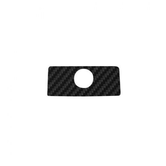 Carbon Fiber Interior Glove Box Handle Cover Trim For Toyota Sienna 2015-