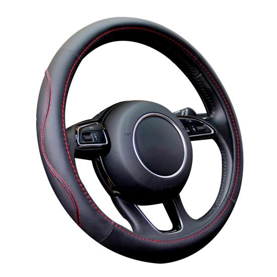 Anti-Slip Faux Leather Car Steering Wheel Protected Cover Car Accessory