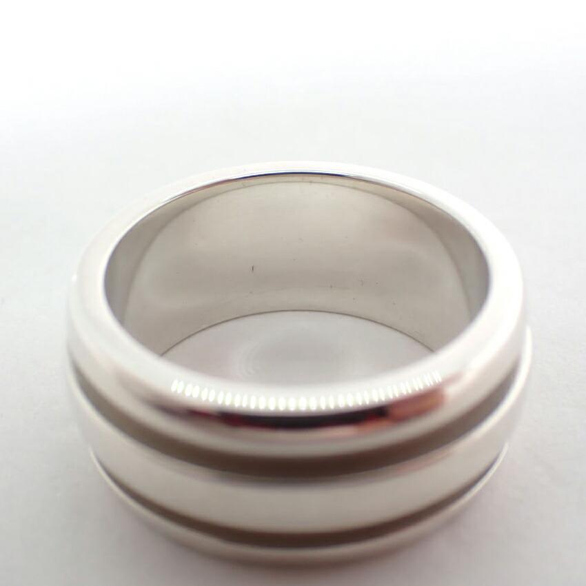 [Б/у] TIFFANY/Tiffany 925 двойное кольцо/12.5/g454-85