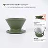 Portable Foldable Coffee Filter Holder Multifunctional Reusable Silicone Coffee Drip Filter Cups Home Cafe Coffee Accessories