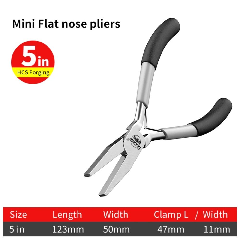 Handcraft Mini Pliers Carbon Steel Insulated Pliers Making Tools Jewelry Making Plier  Beading