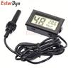 Digital LCD Thermometer Hygrometer Indoor Temperature Humidity Monitor with ±1%RH Accuracy, Battery Included for Home Greenhouse