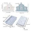 Love House Candlesticks Resins Moulds DIY House Candle Holder Silicone Molds Castings Moulds for Table Home Decorations