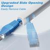 1pc 2mX1.5cm Floor Cable Cover Self-Adhesive Cable Anti Extrusion Extension Wiring Duct Protector Wire Organizer for Floor