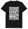 We're In The Stickiest Situation Blackadder Funny Joke Humour Gift T Shirt