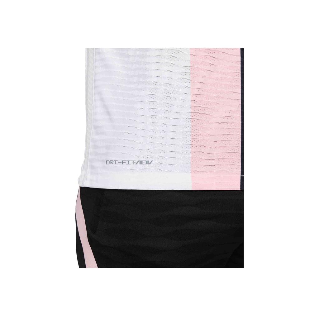 Nike Футболка Paris Saint-Germain 21/22 Away Player Edition с цветным блоком, буквенным принтом и номером, с круглым вырезом и коротким рукавом, мужская, белая CV7850-101