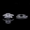 Valentine'S Day Gift Jewelry Classic Engagement Ring Women'S Zircon Ring Set Ring Jewelry