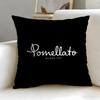 classic jewelry brand Pomellato Cushion Cover Soft  EasyWash Pillow Case  Versatile for Couch Bed Travel and Office