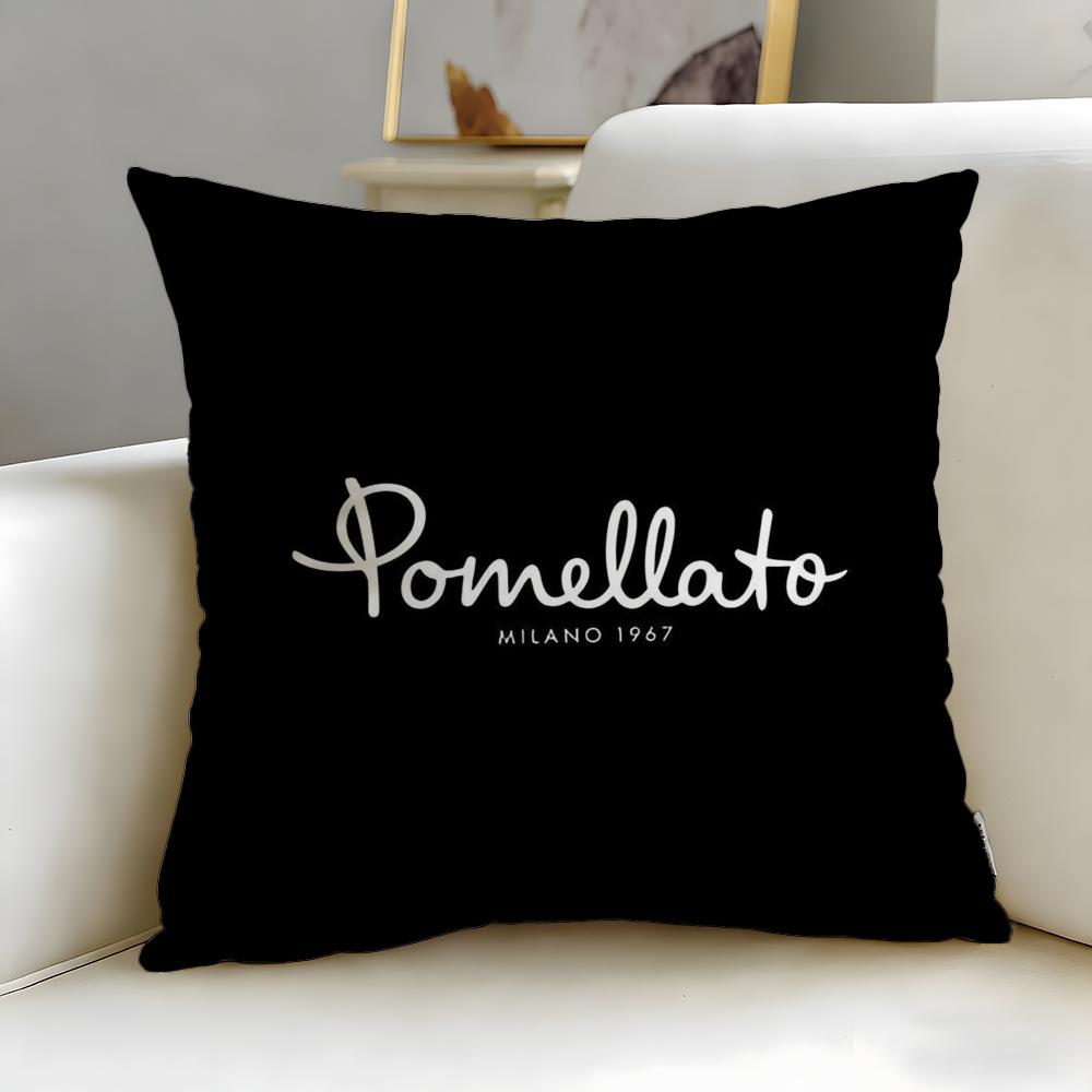 classic jewelry brand Pomellato Cushion Cover Soft EasyWash Pillow Case Versatile for Couch Bed Travel and Office