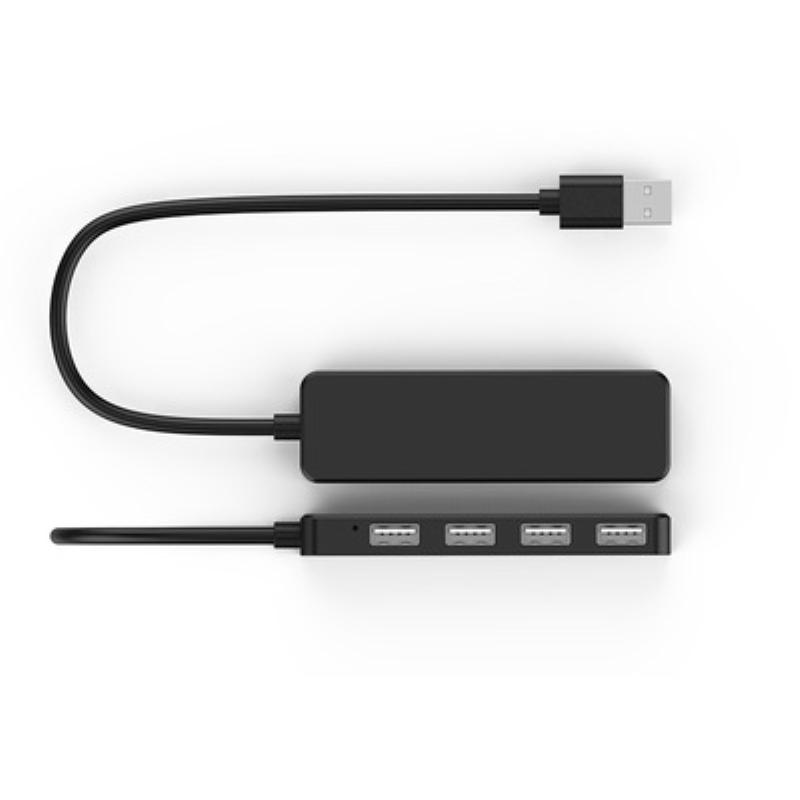 USB Док-станция 4-портовый USB 2.0 USB Адаптер Портативный Для Macbook USB Многопортовый Хаб Компьютерные Аксессуары