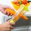 Полезная овощечистка, легко чистящаяся овощечистка, многофункциональная ручка с подвесным отверстием