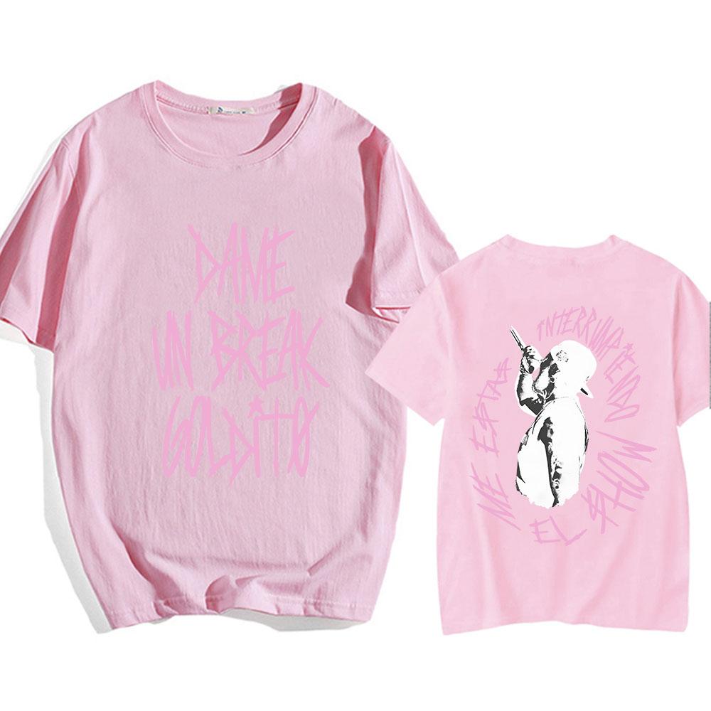 Футболка Jhayco VIDA ROCKSTAR с круглым вырезом, повседневная мужская/женская, летняя, высококачественная, мягкая, хлопковая футболка