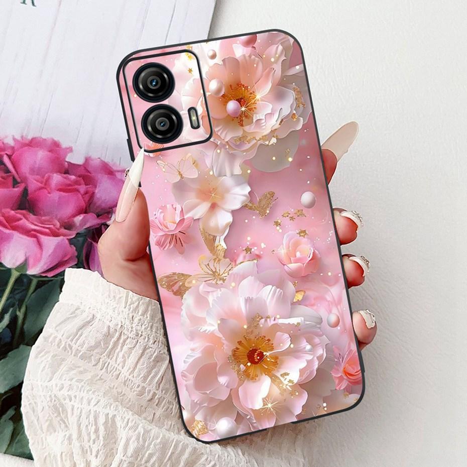 Cute Painting Phone Case For Motorola Moto G53 G73 Soft Silicone TPU Back Cover For MOTO G53 G73 5G Cases Bumpers