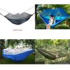 Spacious Double Person Hanging Hammock Bed With Anti-mosquito Net For Camping