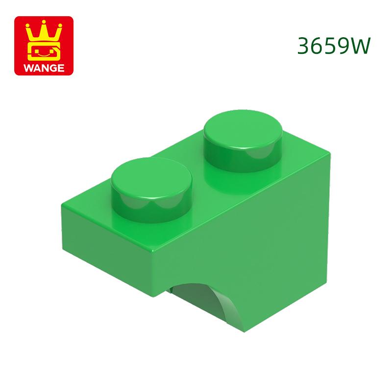 166 шт./лот 3659W 1x2 Полуарка Строительный Блок Moc Цветные Аксессуары Совместим с featuring Brick СДЕЛАЙ САМ Детская Игрушка Сборка Подарок Идея