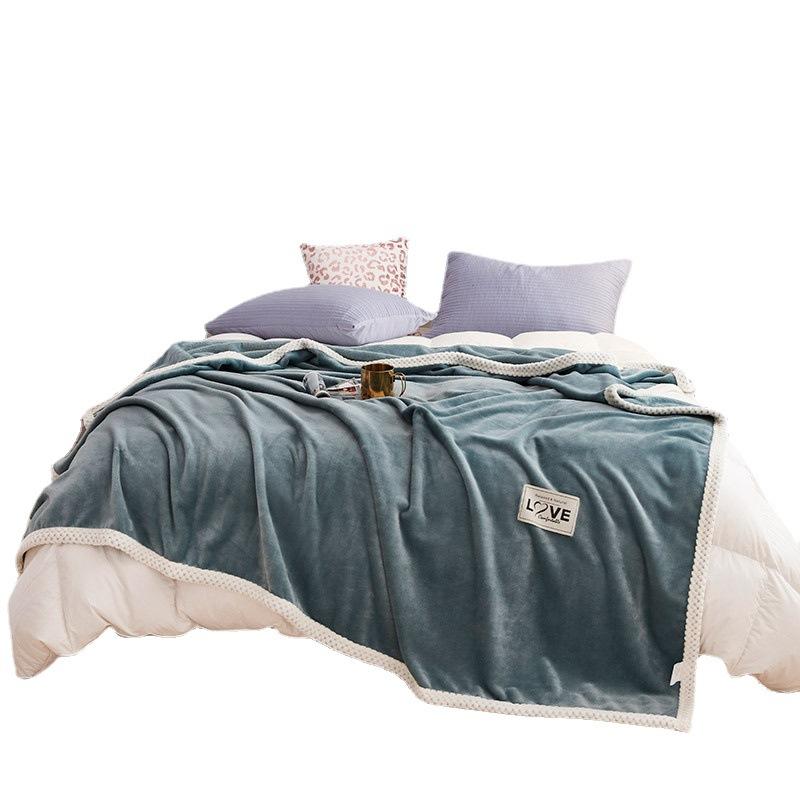 Новый стиль, одеяло из молочной шерсти, теплое утолщенное зимнее подарочное одеяло, простыня, одеяло, коленное одеяло