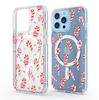 Яркий Конфетти Магнитный Прозрачный Чехол для iPhone 15/16/17 Pro Max - Защита по Всей Поверхности