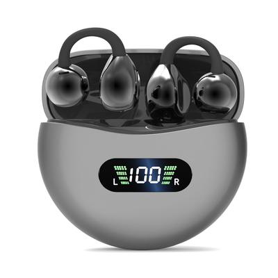 Беспроводные Bluetooth наушники-клипсы для прослушивания во время занятий другими видами спорта. Открытое ухо. Без уха. ENC. Цифровой светодиодный индикатор уровня заряда батареи. Наушники, Вещи,
