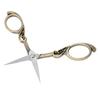 Vintage Scissors Stainless Steel High Sharpness Effort Saving Widely Used Craft Scissors for Embroidery Handicraft