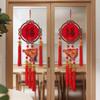 Reusable Chinese New Year Decoration Double-sided Festive Hanging Ornaments Chinese New Year