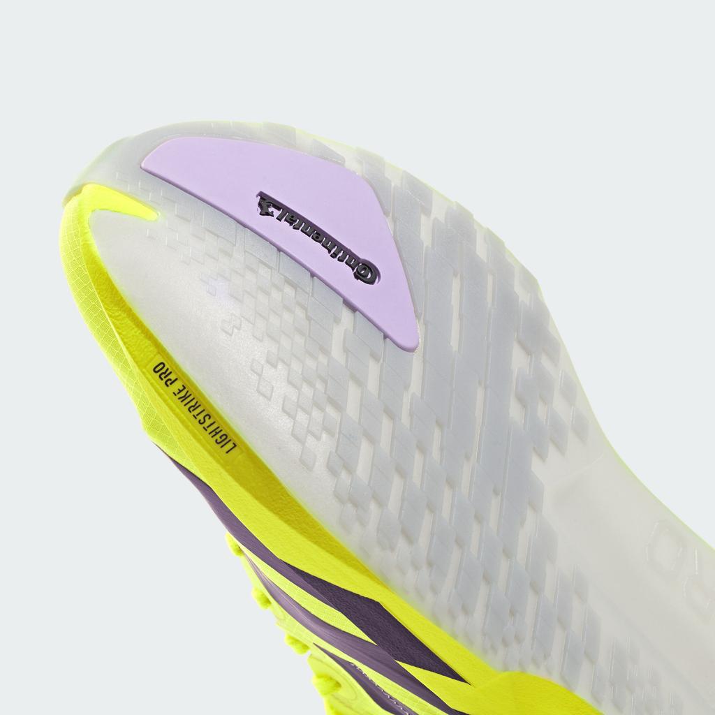 Adidas Adizero Adios 9 Running Shoes Women's Bright Yellow Purple