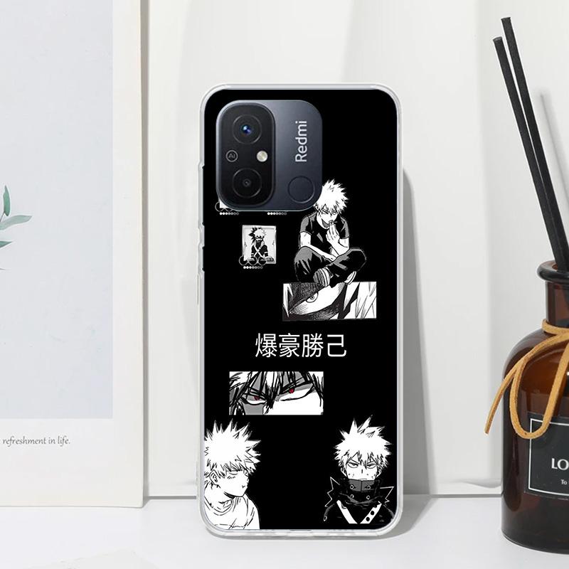 My Hero Bakugou Katsuki Phone Case For Xiaomi Redmi 14C 13 13C 12 12C 10 10A 10C 9 9A 9C 9T 8 8A 7 7A 6A 6 Pro K80 K70 K60 K40 K