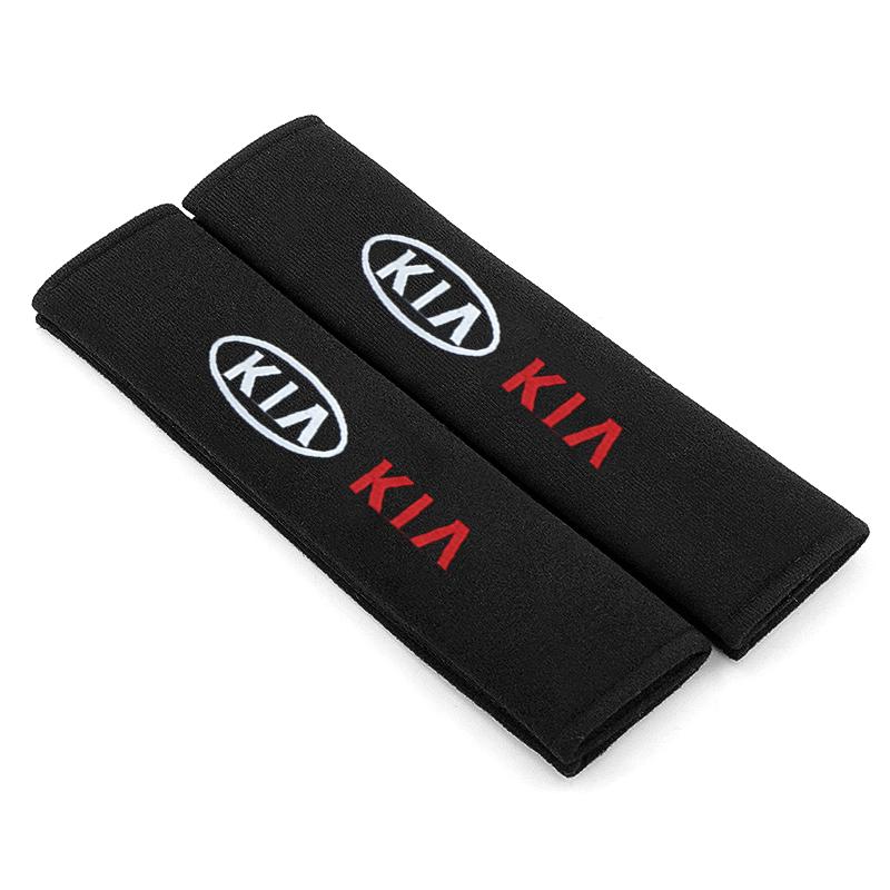 Car Safety Belt Shoulder Cover Pad Plush Seat Belt Shoulder For KIA K5 K9 Sorento Ceed Sportage Carnival Stinger Forte Niro Cadenza