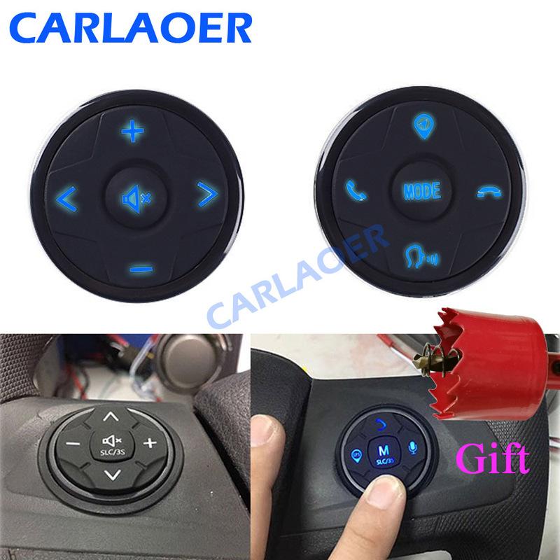 Universal Car steering wheel remote control Controller 10 Key Music Wireless DVD GPS Navigation Radio Remote Control Buttons