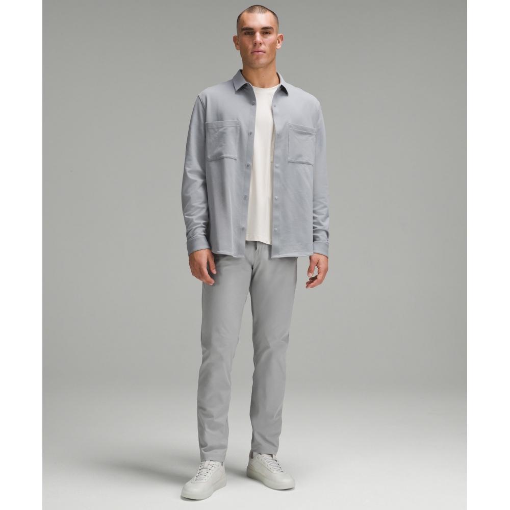 Lululemon Abc Classic Fit 5 Pocket Pant 30l  Warpstreme Silver Drop