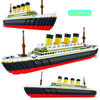 3800 шт Титаник 3D микро строительные блоки кирпичи большой круизный корабль лодка DIY мини алмазные блоки кирпичи развивающая игрушка для детей