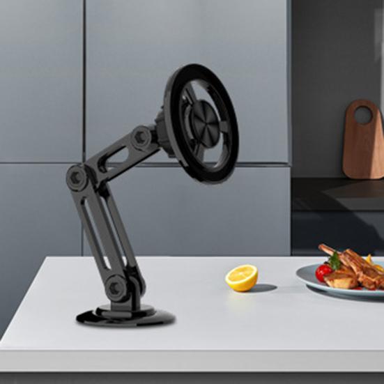 Magnetic Car Phone Holder Foldable Securely Car Phone Holder Mount Your Phone On Any Vehicle Auto Accessories