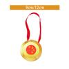 Kids Small Gong Traditional Chinese Percussion Instrument With Mallet Portable Brass Hand Gong For Holiday Celebration Office