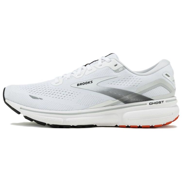 Brooks Ghost 15 Универсальные Удобные Спортивные Амортизирующие Прочные Низкие Беговые Кроссовки Мужские Сникер Серый 110393-184
