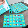 Animal & Fruit Domino Relay Game - Early Learning Educational Toy for Kids