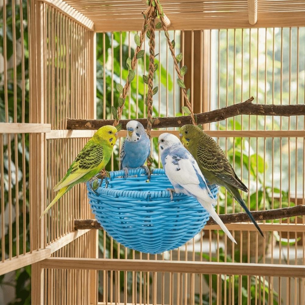 Wear-resistant Bird Breeding Nest Bite Resistant Bird Hammock Bird Sleeping Hut Squirrel Bed