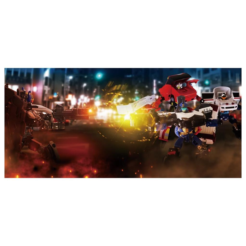 TAKARA TOMY TOMICA Job Labor Police Fire and Ambulance DX Entry Set Miniature Car Toy 3 and (Ages up)
