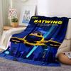 Batwheels Theme Printed Blanket - Perfect for Couch, Bed, Travel & Outdoor Use | Machine Washable, Cozy & Durable.