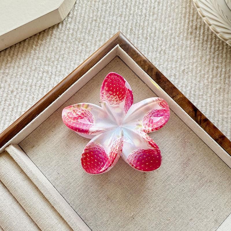 Заколка для волос с градиентным узором Plumeria 1 шт.