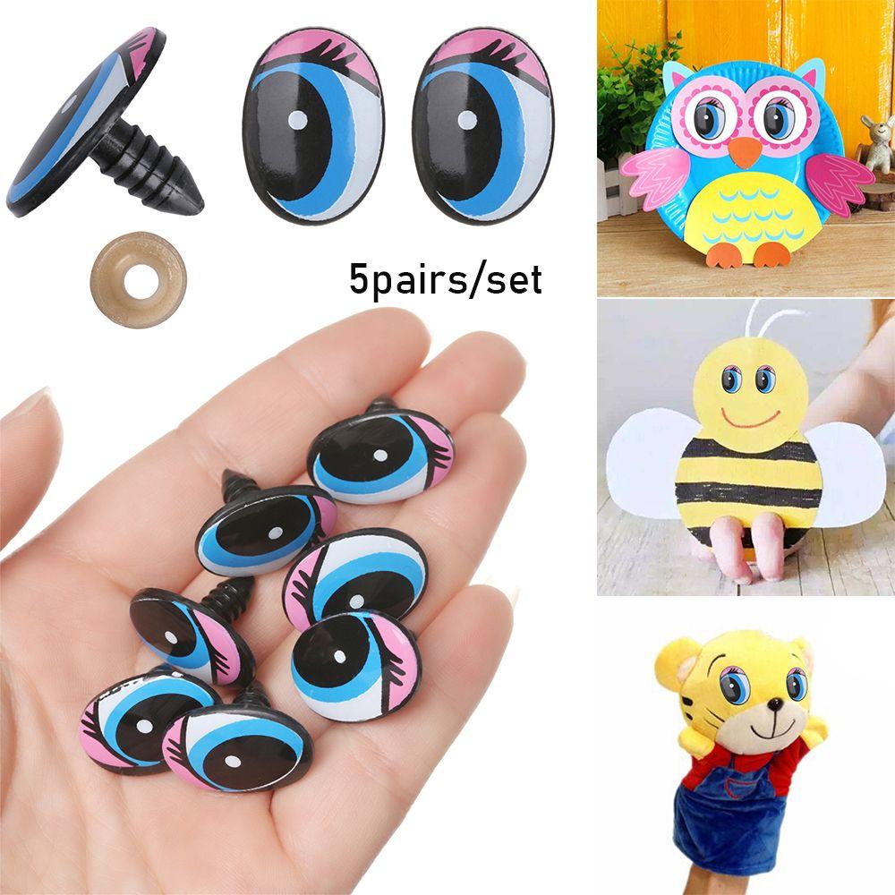 Blue Educational Gift Toy Puppets Dolls Eye DIY Doll Accessories Plush Animals Parts Safety Eyes