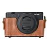 ZV1F Чехол-сумка из ПУ кожи для камеры Sony ZV-1F ZV1F, чехол на весь корпус с ремешком