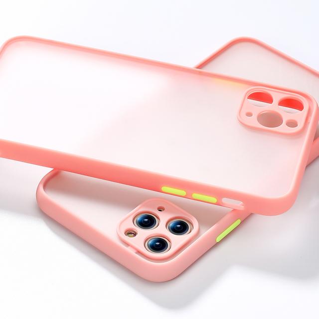 Чехол для телефона с защитой камеры для Iphone 14 13 12 Pro 11 Pro Max Xr Xs Max X 14pro Max, полупрозрачный матовый бампер, жесткий чехол для ПК