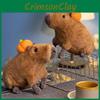 Capybara Pumpkin Plush Toy Soft Stuffed Animal Doll Decoration Gift For Kids