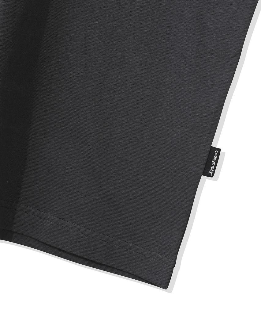 Футболка с коротким рукавом Extra Oversized с логотипом Arch CGP Cgp - Угольный