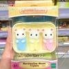В наличии Sylvanian Families Серия Тройняшек Аниме Мини-Малыш Персидский Кот Фигурка Действия Кукла Сопровождающий Родитель-Ребенок Игрушка Подарок Ребенку