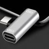 2 in 1 Type C Dual Type C Splitter Type-C Adapter Charger Adapter Headphone Converter Audio Cable