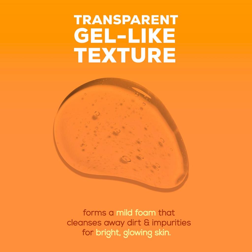 JOY Vitamin C Face Wash 100ml Pack of 1 For Glowing Skin Brightening Daily Cleanser Men Women