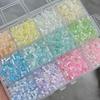 Summer Ice Cream Soda Color Glass Rice Beads Mixed Color Diy Handmade Beaded Bracelet Necklace Jewelry Material Package