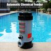CL200 Automatic ChemicalFeeder, 9L Capacity PVC Inline Automatic Chlorinator Feeder for AboveGround Inground Swimming Pool