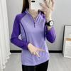 Женская походная футболка с длинным рукавом, быстросохнущая