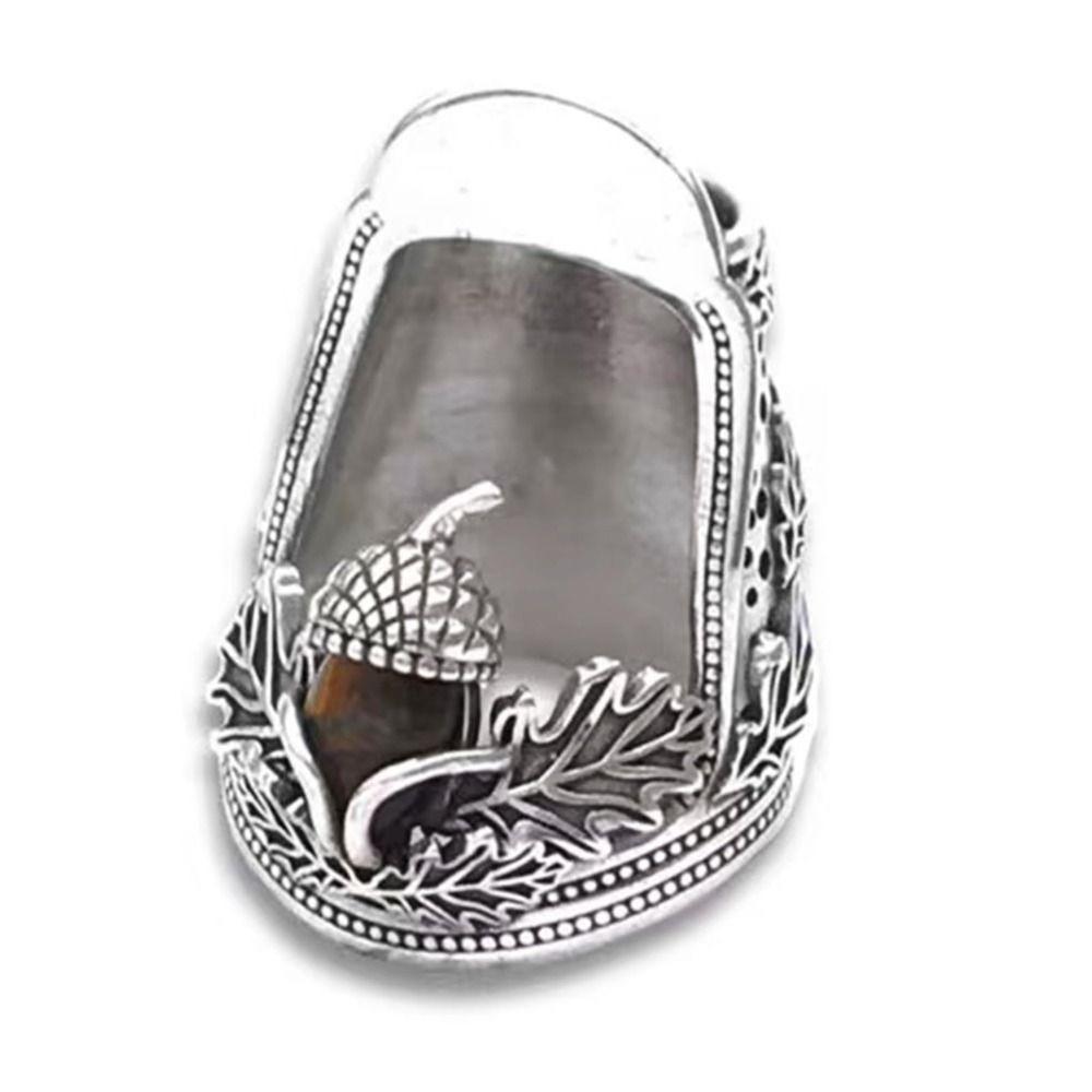 Metal Open Nail Acorn Thimble DIY Craft Embroidery Finger Protector Retro Sewing Thimble Household
